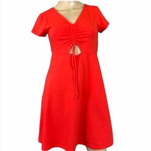 Arizona Jean Co Poppy Red Mini Dress